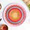 8 Count Fiesta Paper Dinner Plates Colorful Disposable Supplies for Party Food 9"